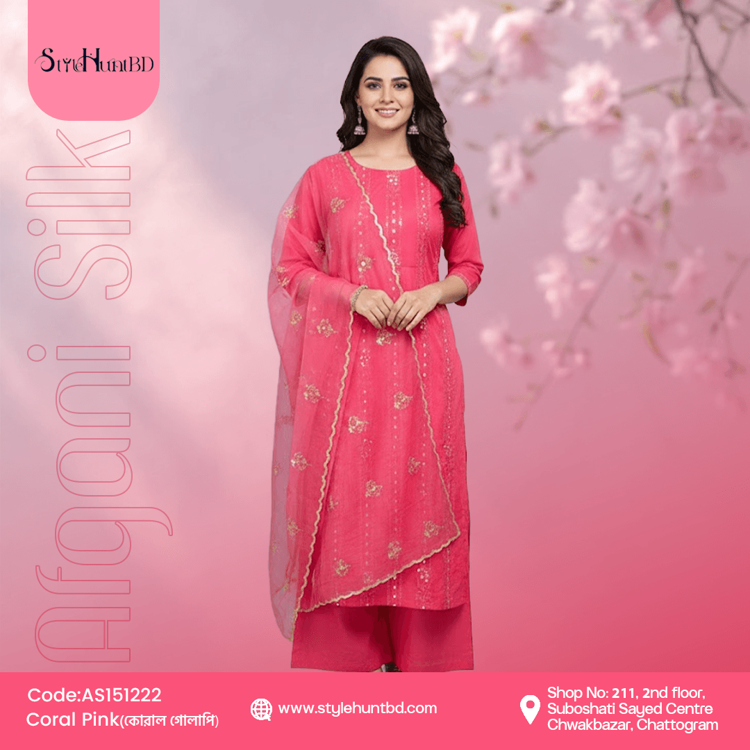pink Afgani Silk Collection