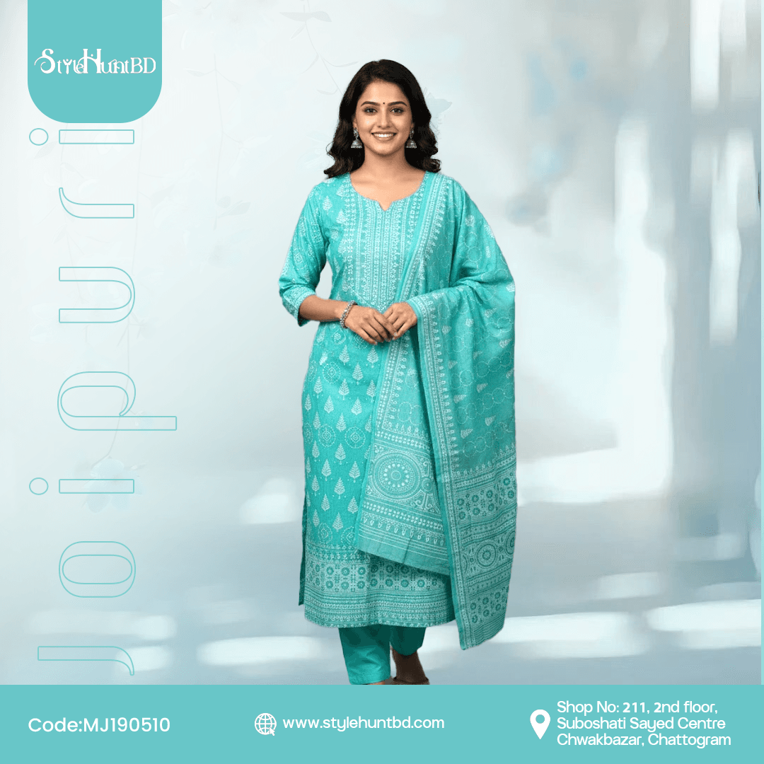 Dark Cayan Joipuri Collection