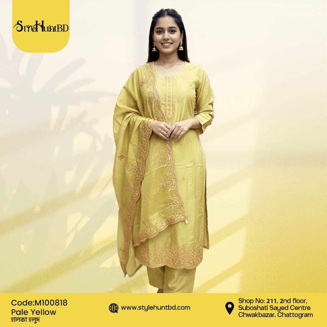 Pale Yellow Muslim Collection