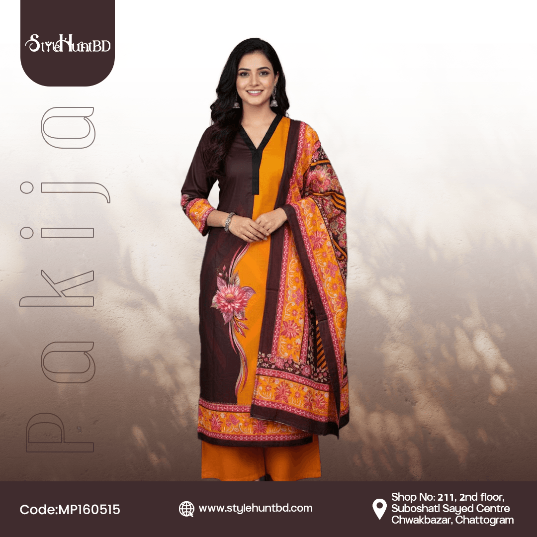 coffe & orange Pakija Collection